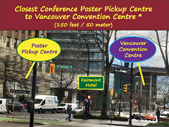 Printing in Vancouver - Closest Printing / Sign / Poster Pickup Centre to Vancouver Convention Centre