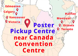 Research Poster for Vancouver Toronto Calgary Halifax